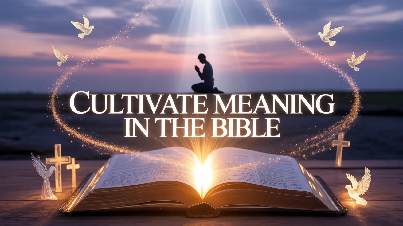 Cultivate Meaning in the Bible