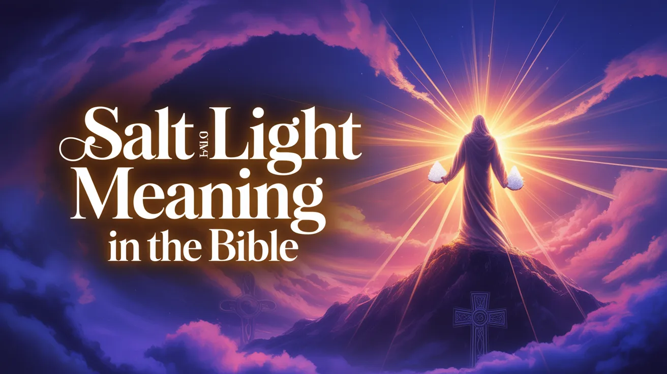 Salt and Light Meaning in the Bible