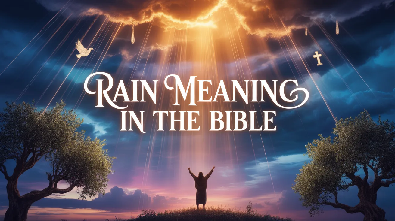 Rain Meaning in the Bible