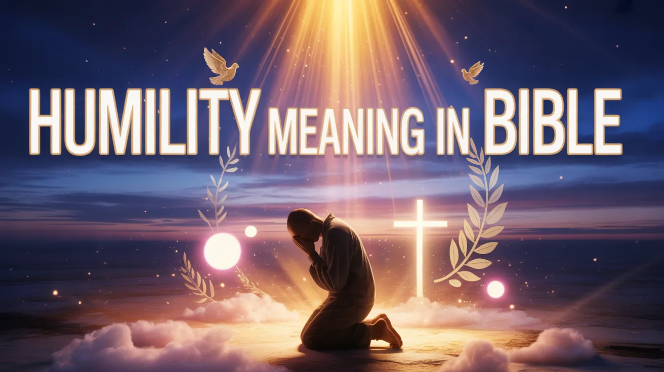 Humility Meaning in Bible