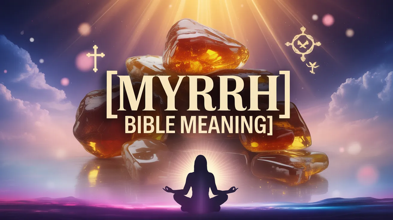 Myrrh Bible Meaning