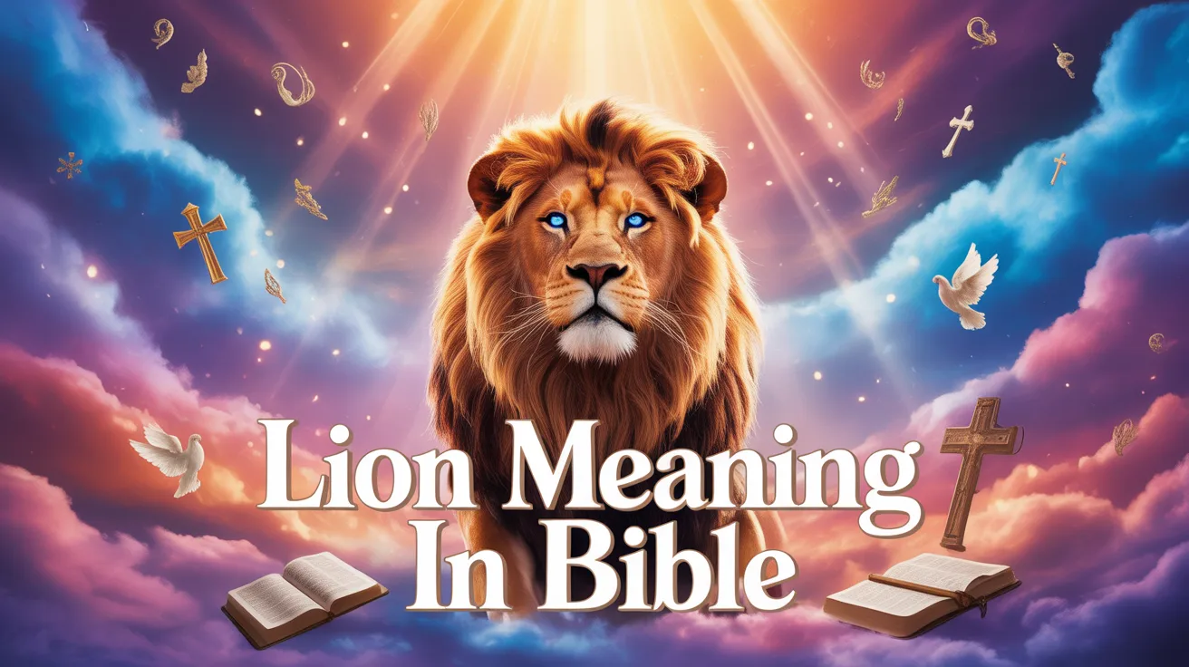 Lion Meaning in Bible