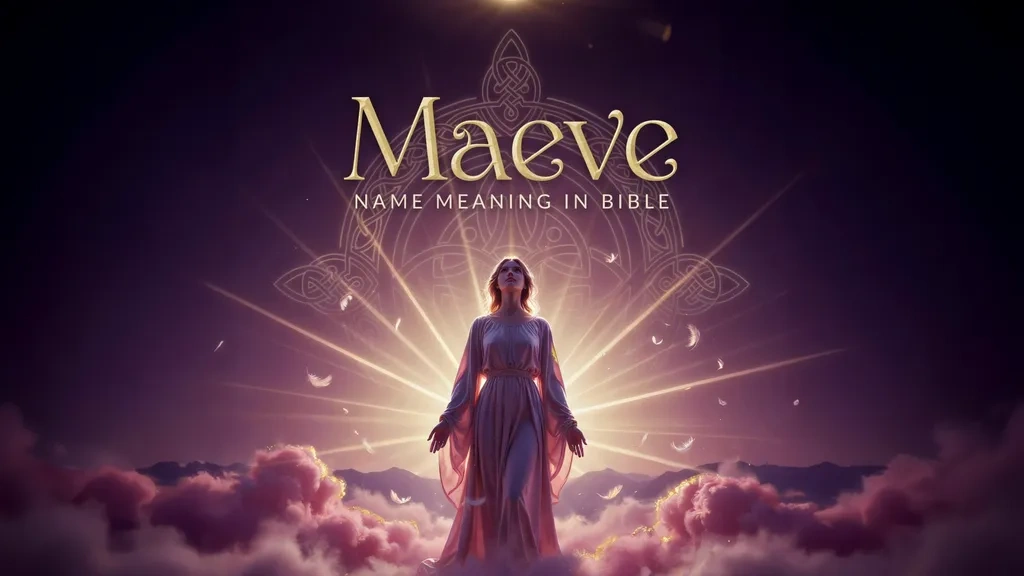 Maeve Name Meaning in Bible