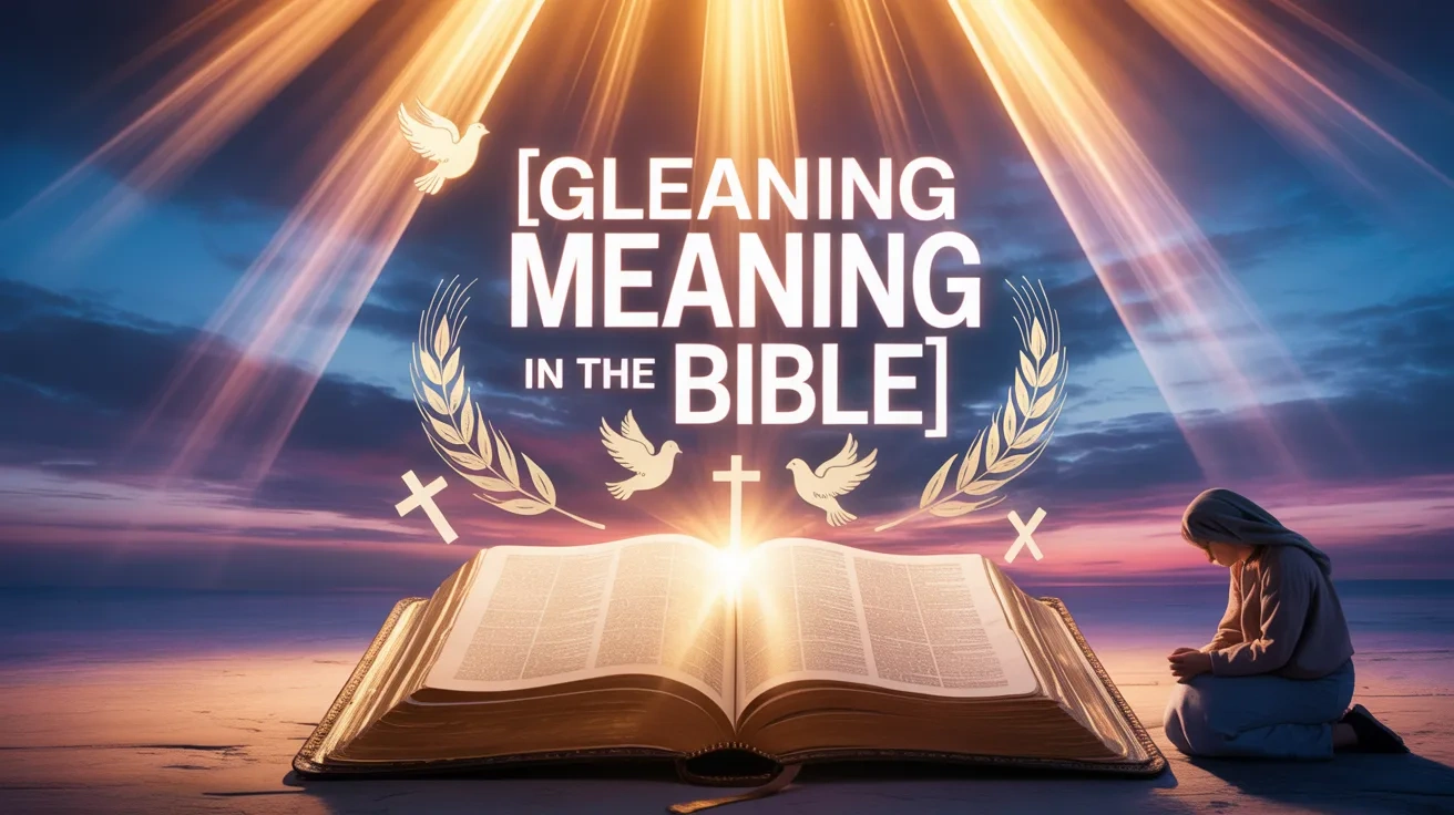 Gleaning Meaning in the Bible