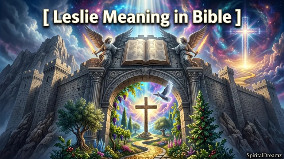 Leslie Meaning in Bible