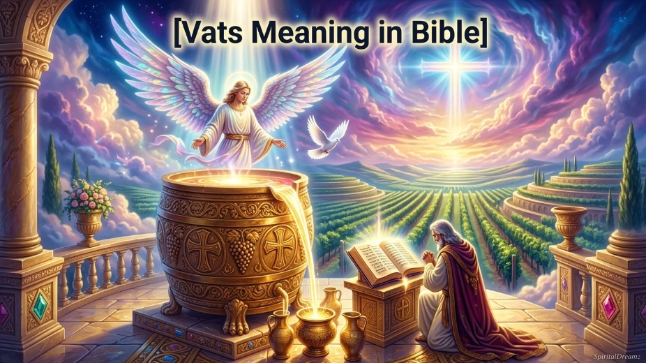 Vats Meaning in Bible
